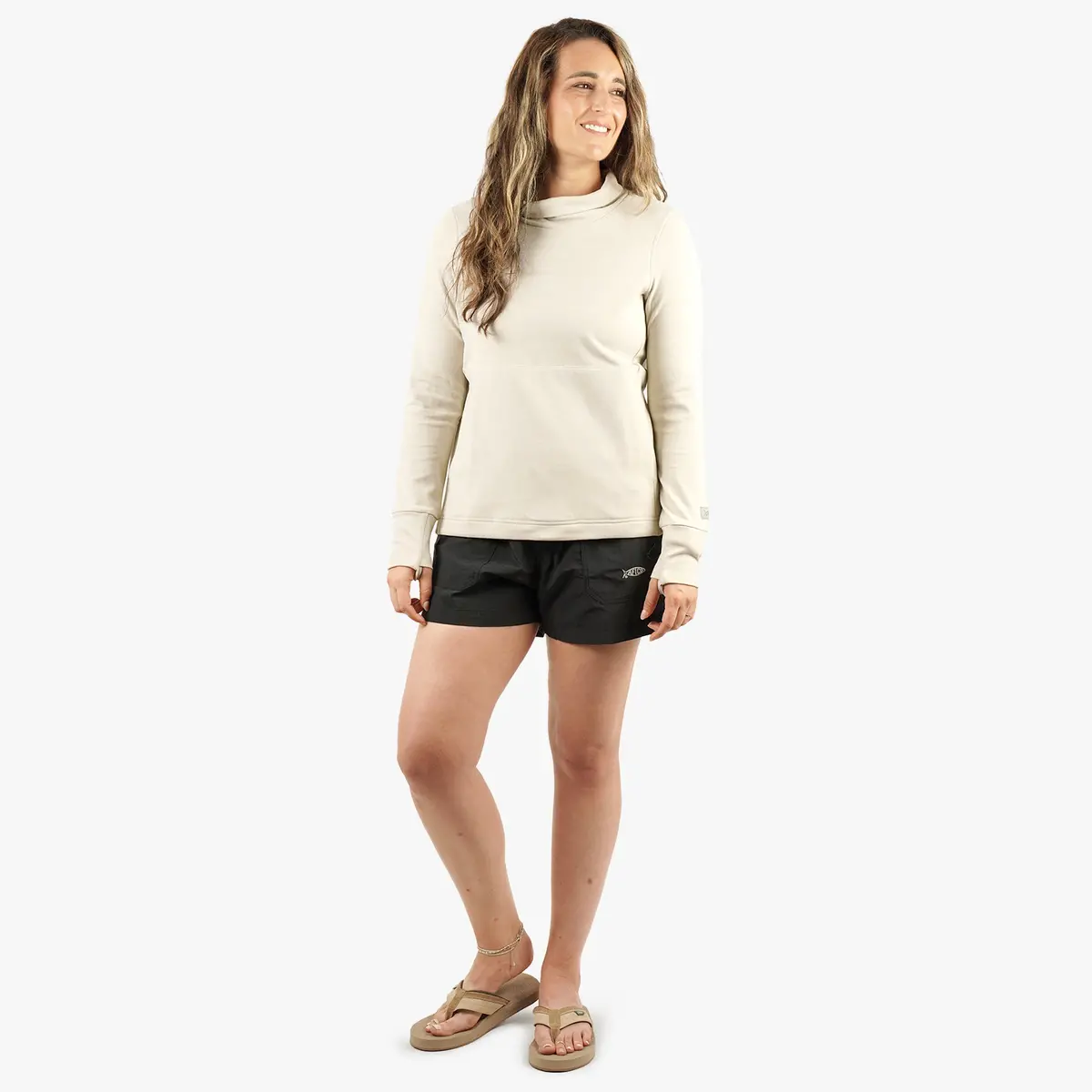 Women's Coastal Layer Funnel Neck Pullover 5
