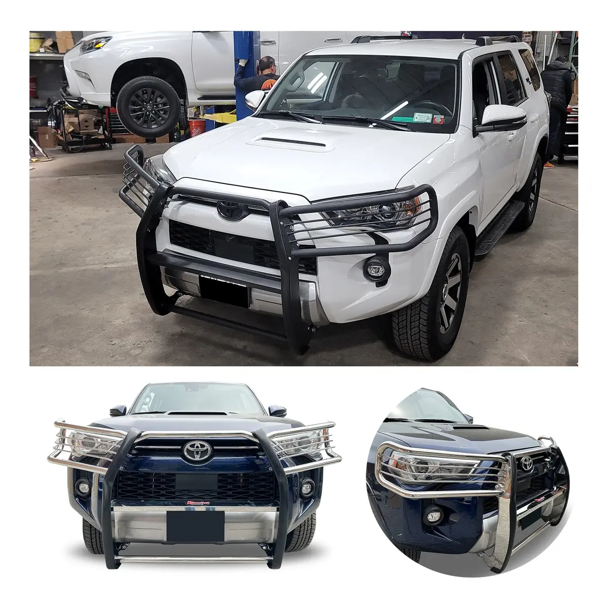 Front Grille Guard (Wc713) Fits Toyota 4Runner 2010-2024 1