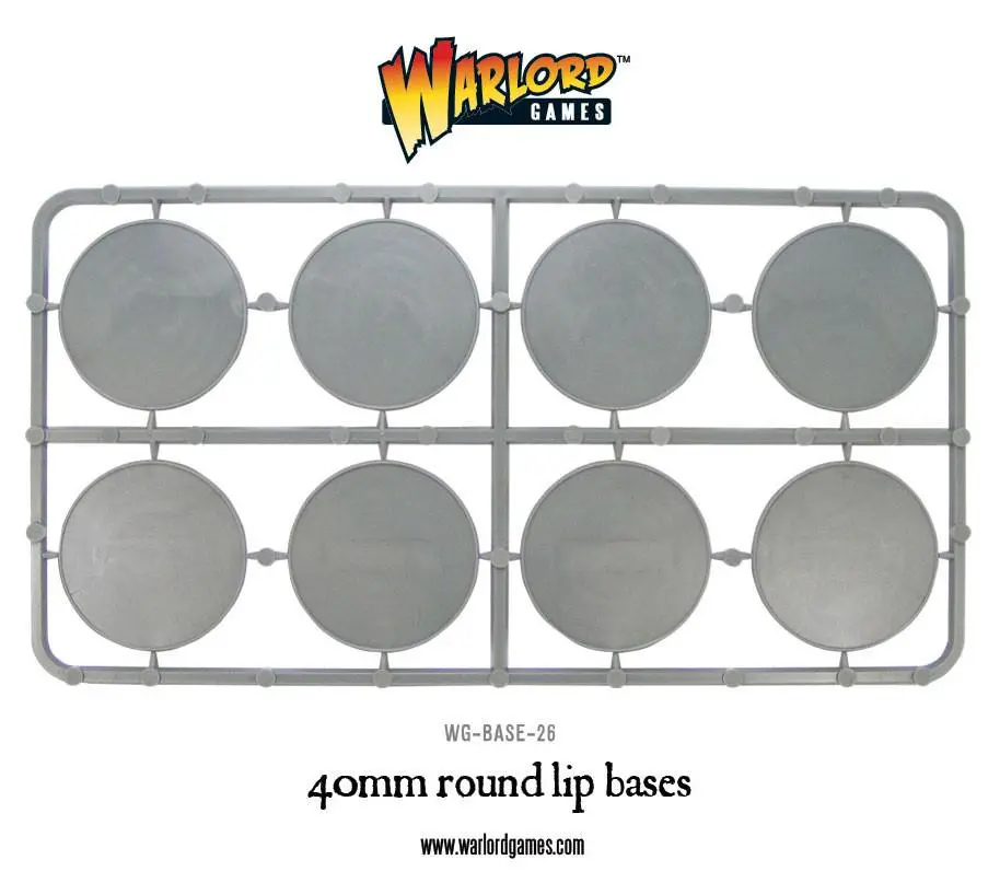 40Mm Round Bases Sprue 1