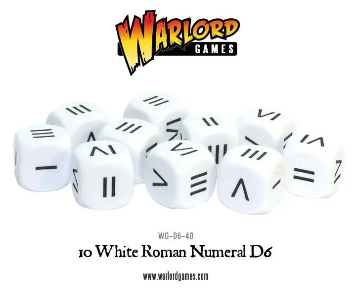Roman Numeral Dice 1
