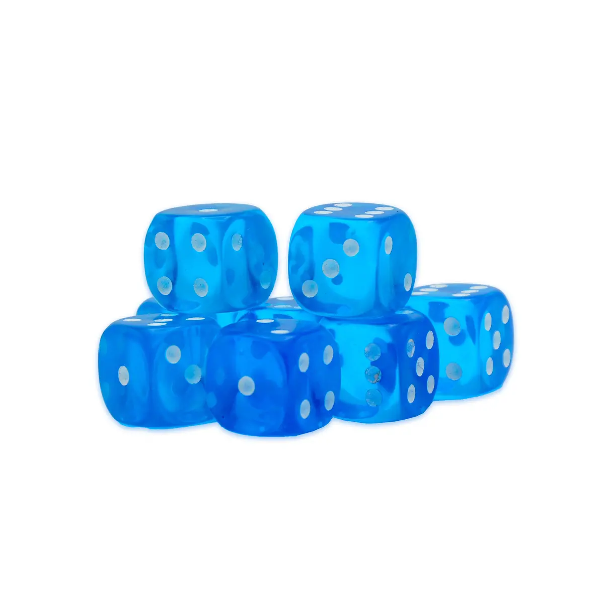 Sapphire D6 Dice 1