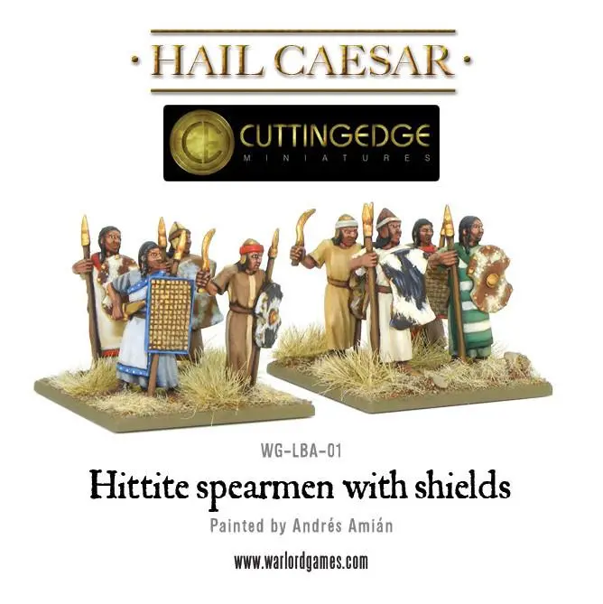 Hittite Spearmen With Shields 1