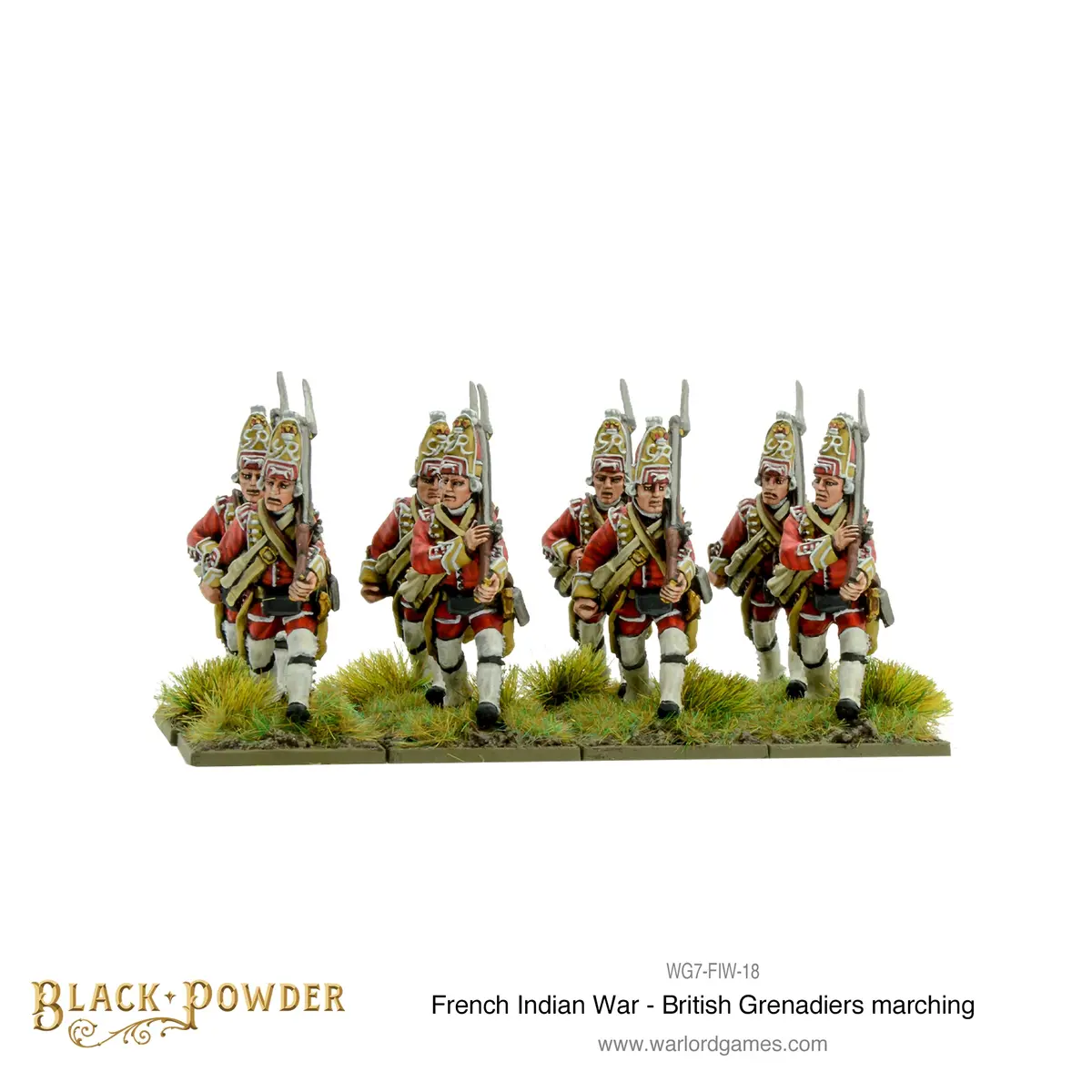 Fiw British Grenadiers Marching 1