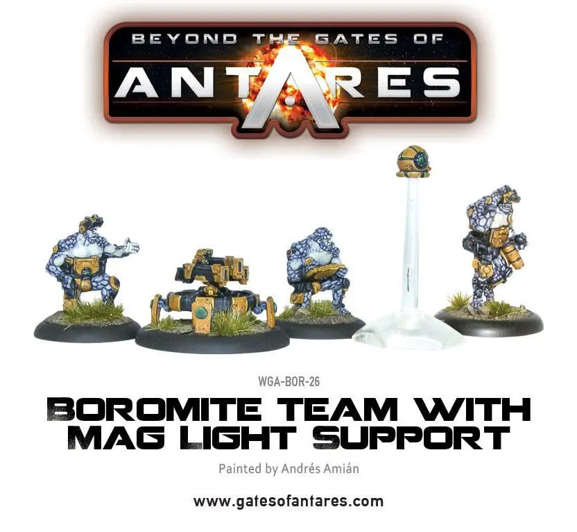 Boromite Team With Mag Light Support 1