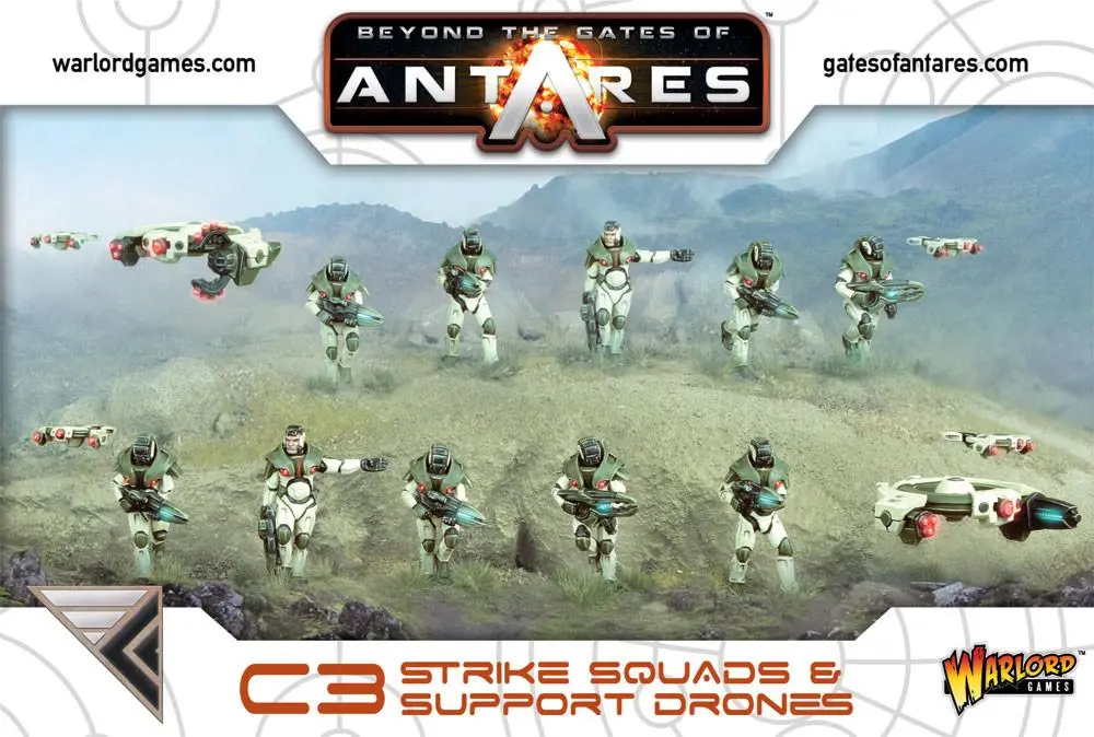 Concord Strike Squad & Support Drones 1