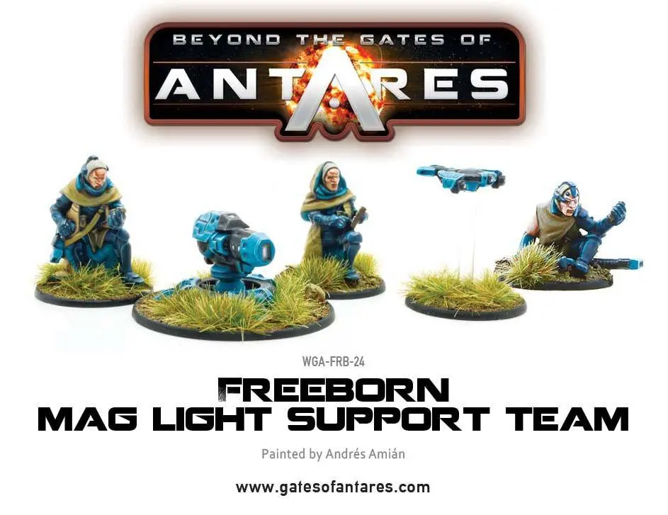 Freeborn Support Team With Mag Light Support 1
