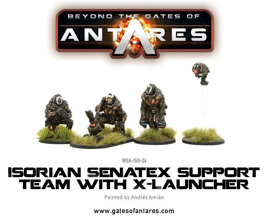 Isorian Senatex Support Team With X-Launcher 1