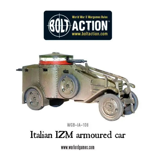 Italian Izm Armoured Car 1