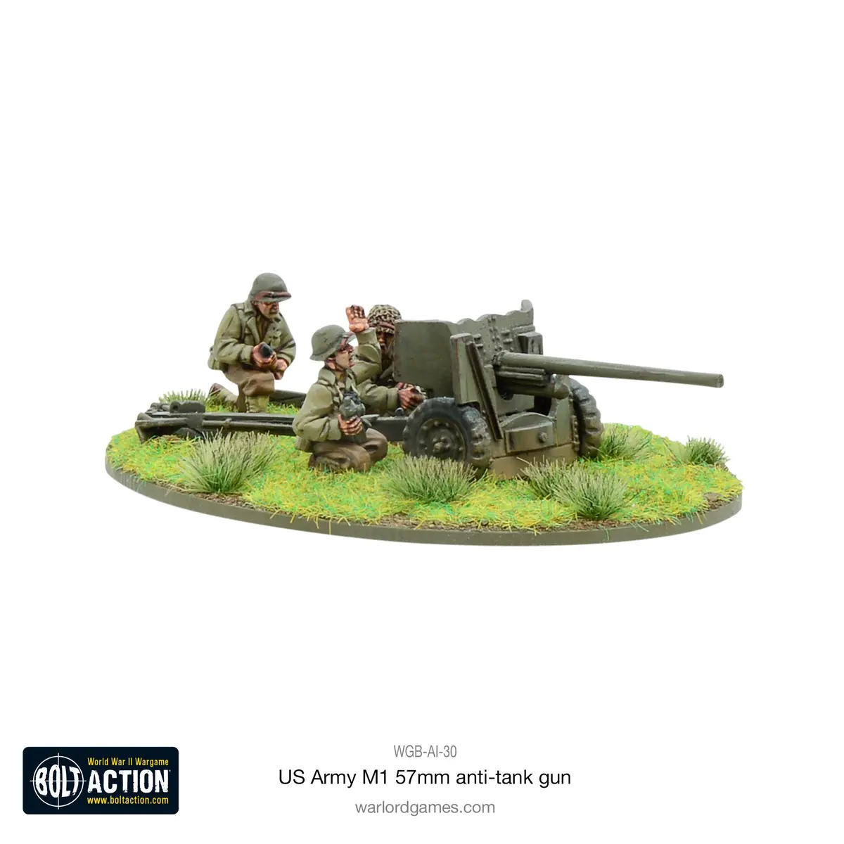 Us Army M1 57Mm Anti-Tank Gun 1