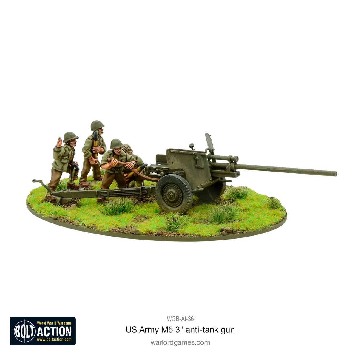 Us Army M5 3" Anti-Tank Gun 2