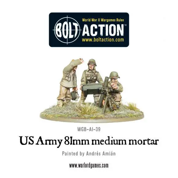 Us Army 81Mm Medium Mortar 1