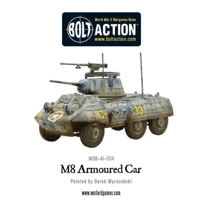 M8/M20 Greyhound Scout Car (Plastic Box) 2