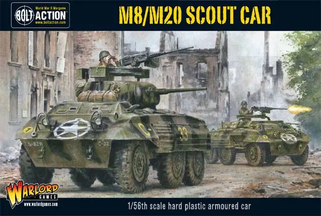 M8/M20 Greyhound Scout Car (Plastic Box) 1