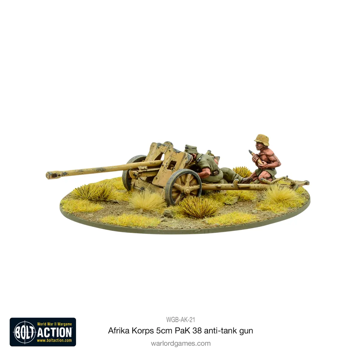 Afrika Korps 5Cm Pak 38 Anti-Tank Gun 1