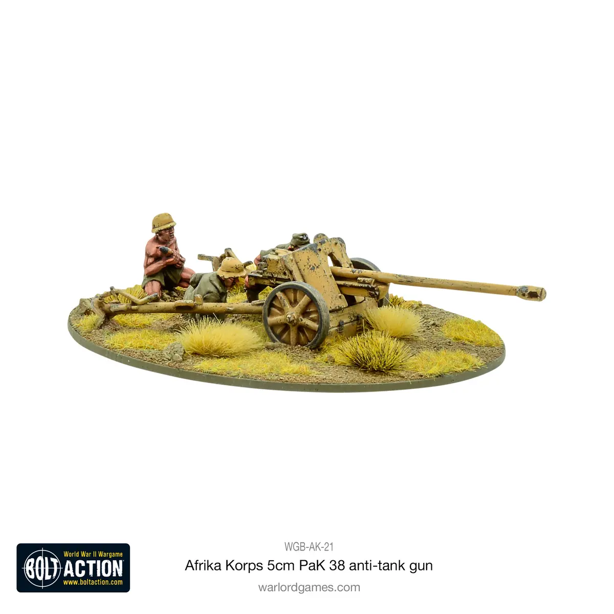 Afrika Korps 5Cm Pak 38 Anti-Tank Gun 2