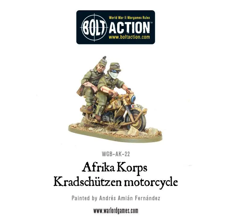 Afrika Korps Kradschutzen Motorcycle 2