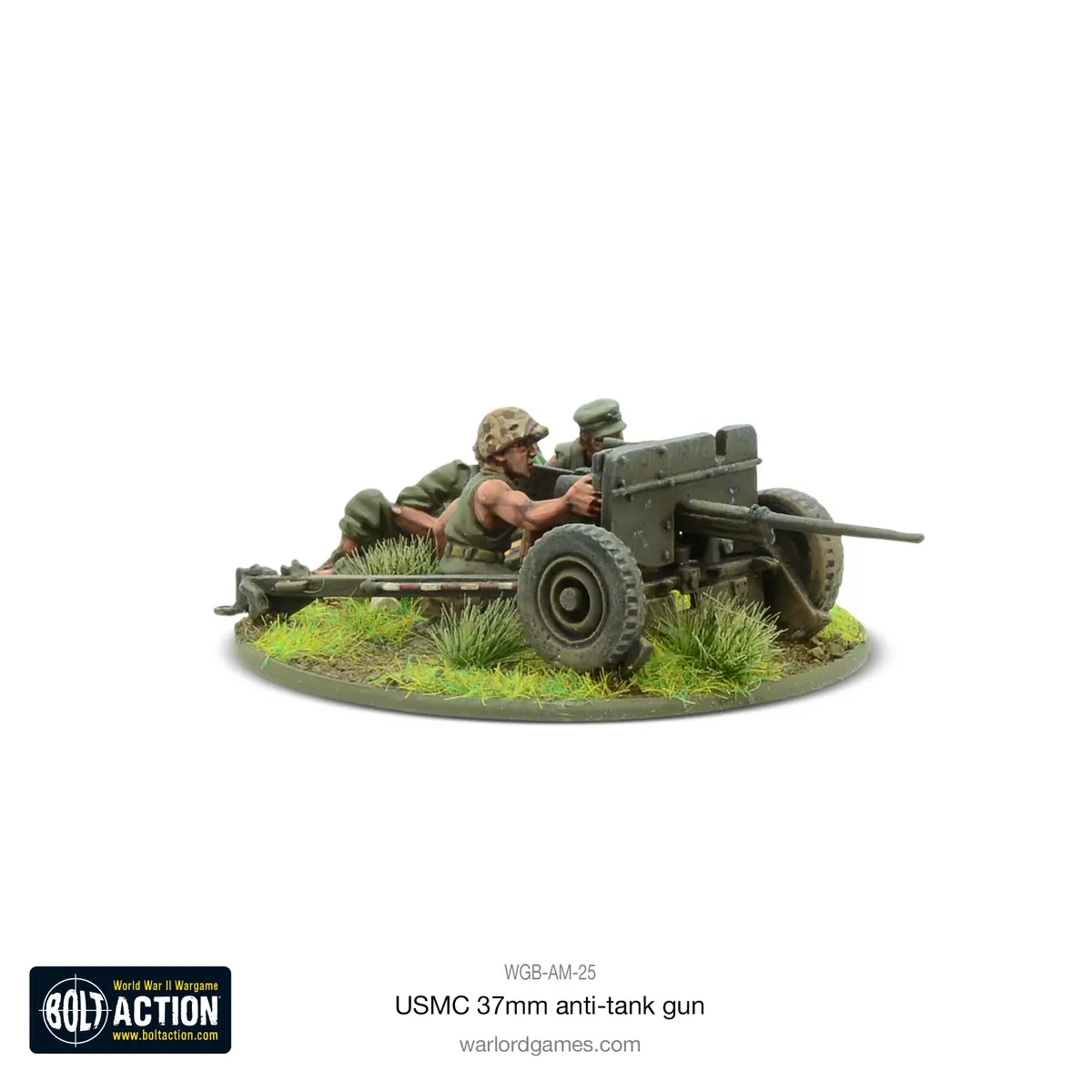 Usmc M3a1 37Mm Anti-Tank Gun 1