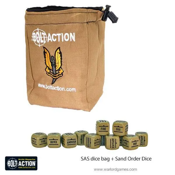 Sas Dice Bag & Dice 1