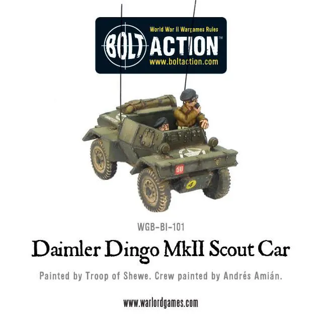 British Daimler Dingo Mkii Scout Car 1
