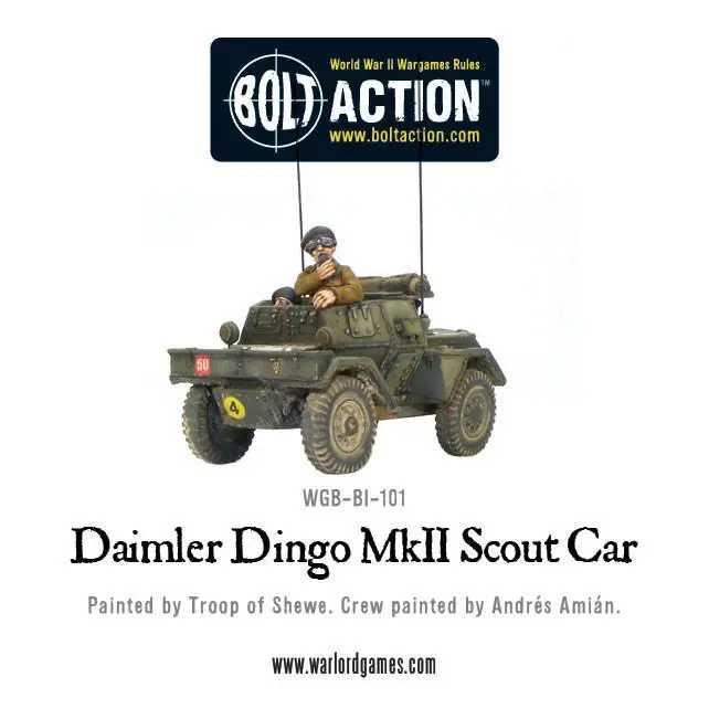 British Daimler Dingo Mkii Scout Car 2