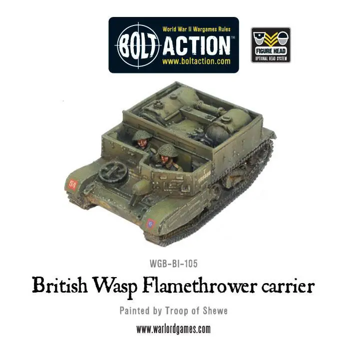 British Wasp Flamethrower Carrier 1