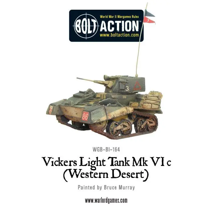 Vickers Light Tank Mk Vic (Western Desert) 1