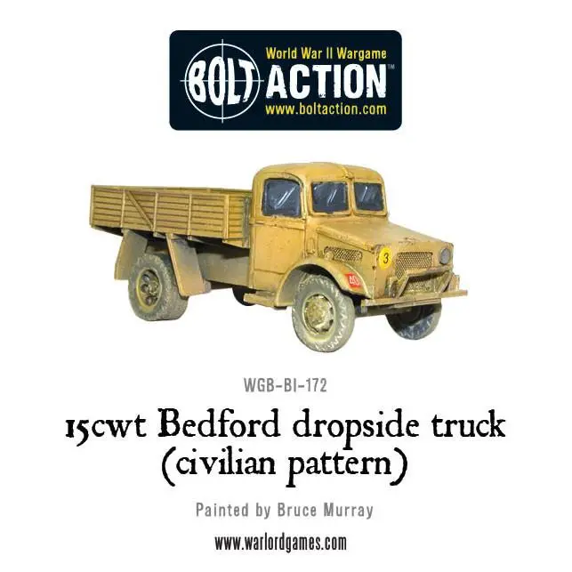 15Cwt Bedford Dropside Truck (Civilian Pattern) 1