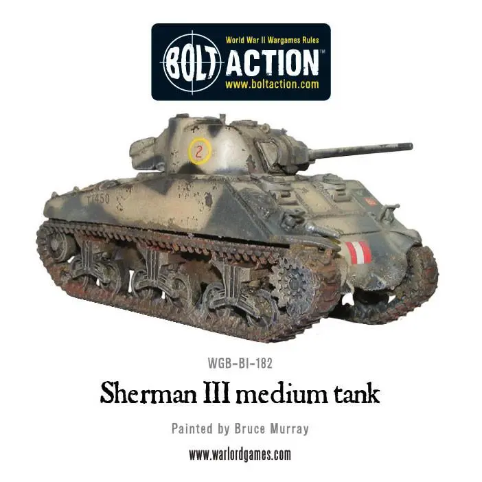 Sherman Iii Medium Tank 1