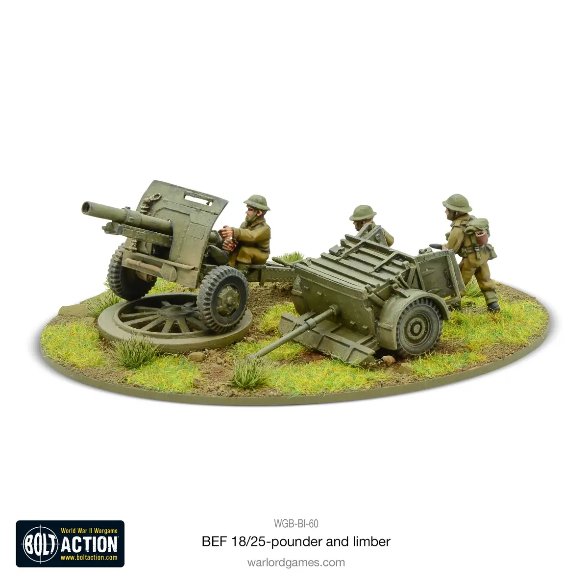 18/25Pdr Gun And Limber (Bef) 1