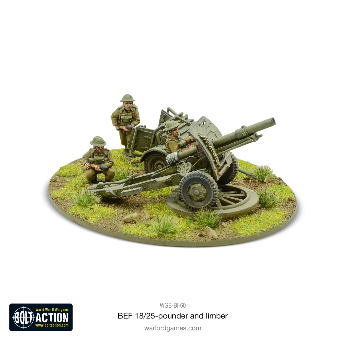 18/25Pdr Gun And Limber (Bef) 2
