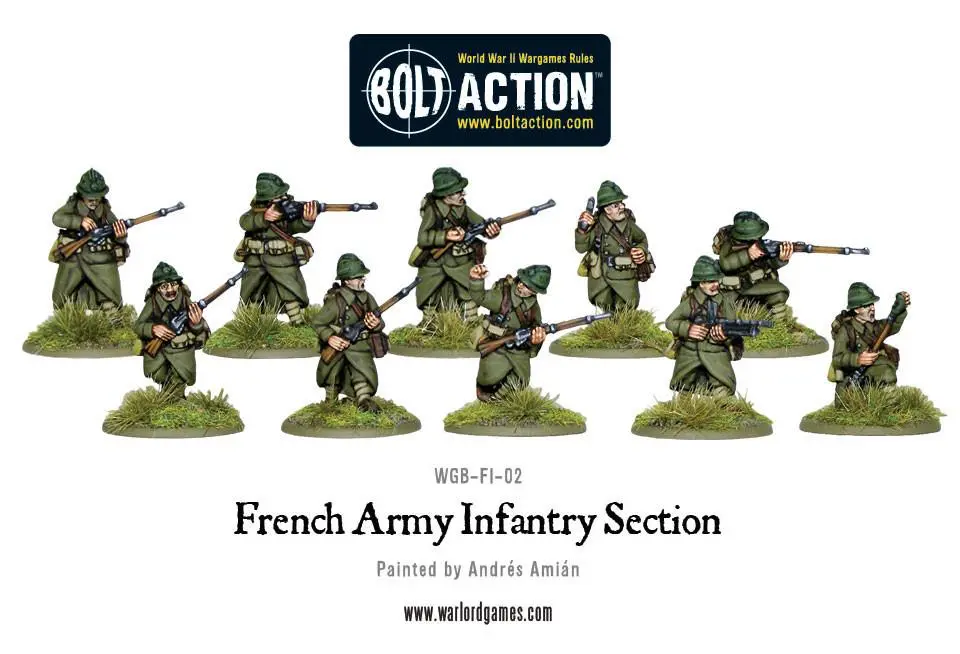 French Army Infantry Section 2