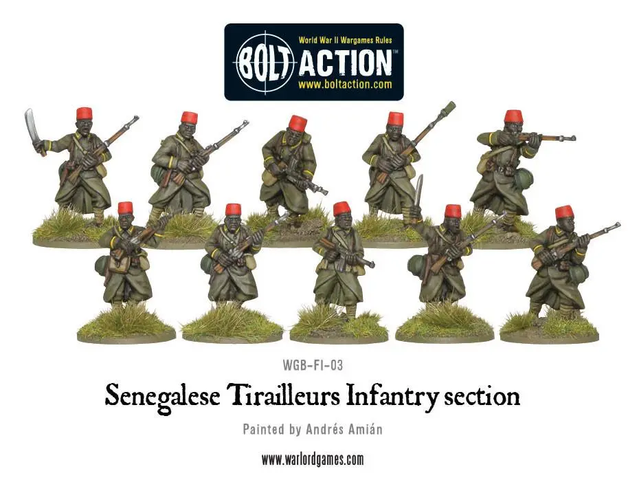 Senegalese Tirailleurs Infantry Section 1