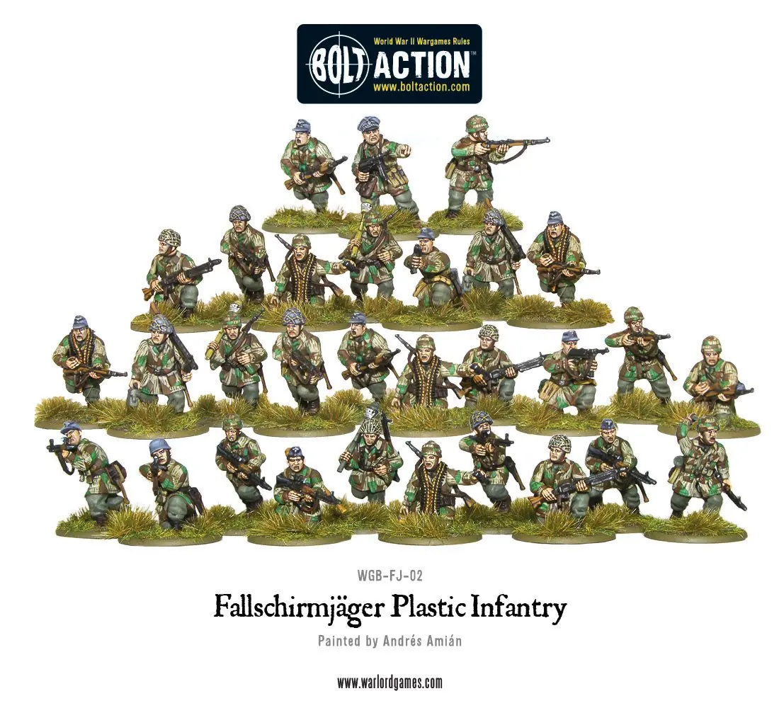 Fallschirmjager Platoon (Plastic Box) 2