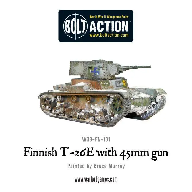 Finnish T-26-E Vickers 6-Tonner With 45Mm Gun 1