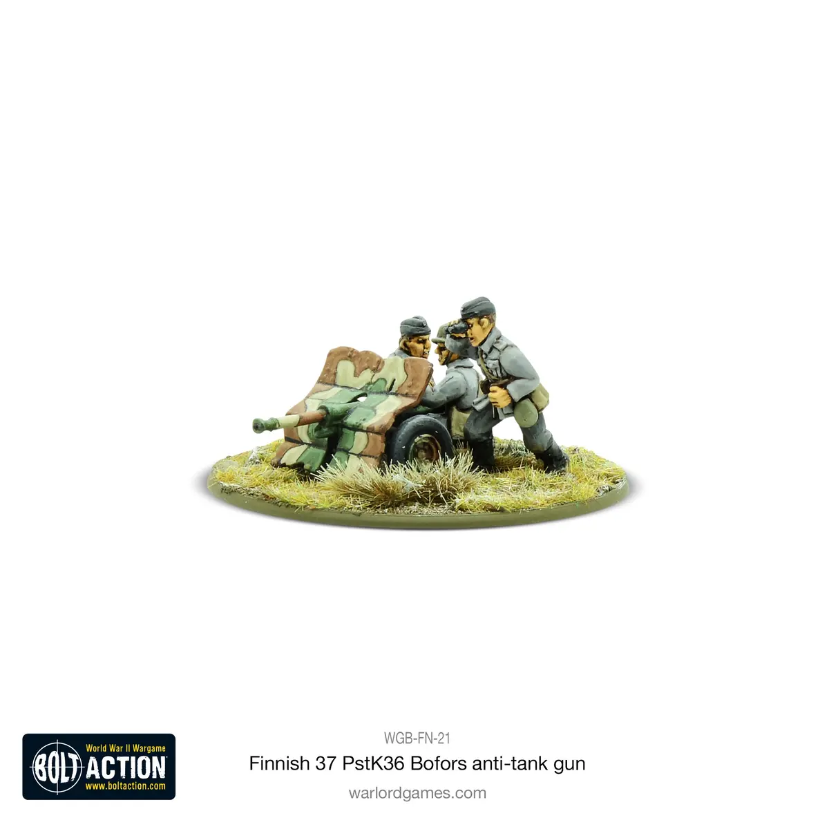 Finnish 37 Pstk/36 Bofors Anti-Tank Gun 2