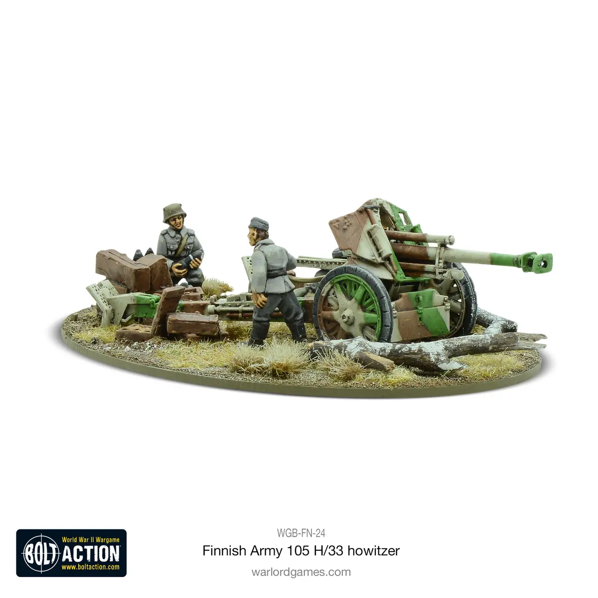 Finnish Army 105 H/33 Howitzer 1