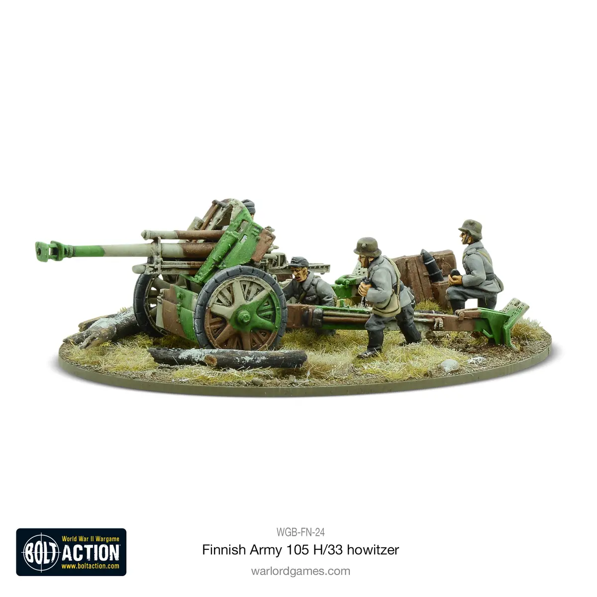 Finnish Army 105 H/33 Howitzer 2