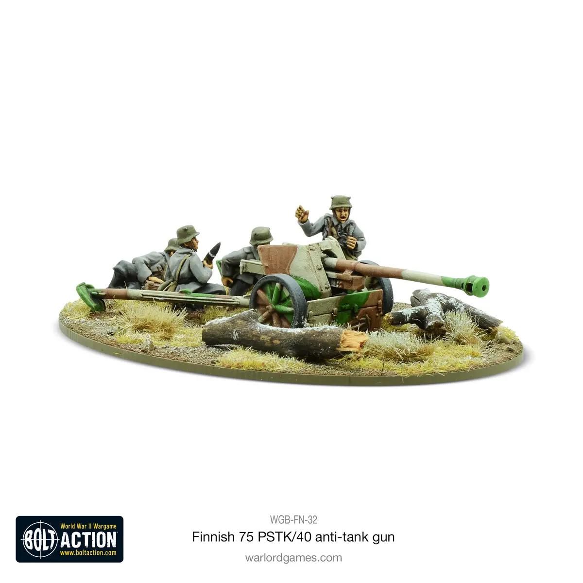 Finnish 75 Pstk/40 Anti-Tank Gun 1
