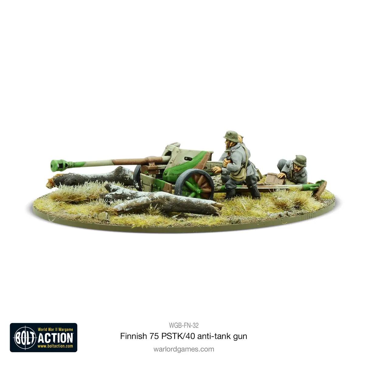 Finnish 75 Pstk/40 Anti-Tank Gun 2