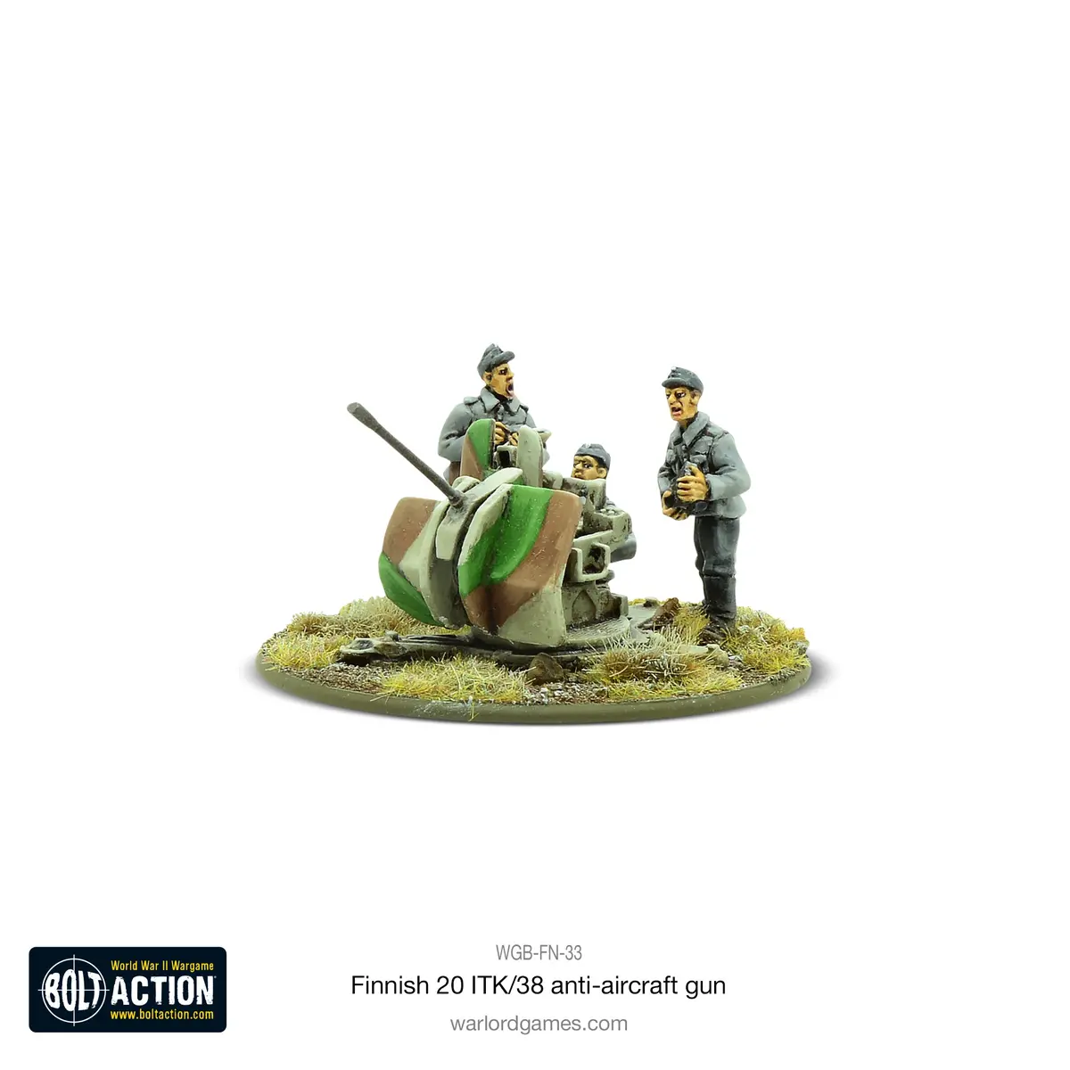 Finnish 20 Itk/38 Anti-Aircraft Gun 1