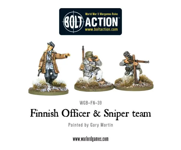 Finnish Officer & Sniper Team 1