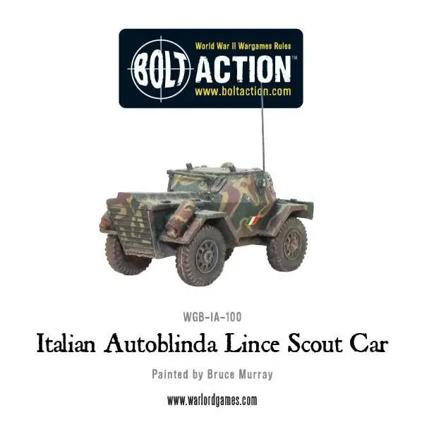 Italian Autoblinda Lince Scout Car 1