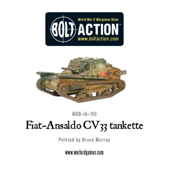 Fiat-Ansaldo Cv33 Tankette 1