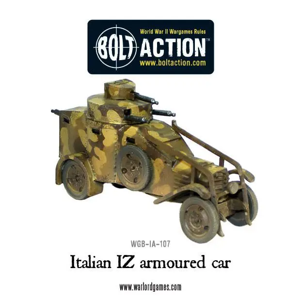 Italian Iz Armoured Car 1