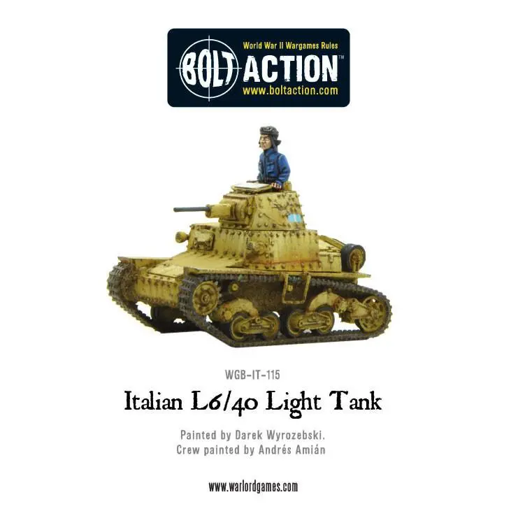 Italian L6/40 Light Tank 1
