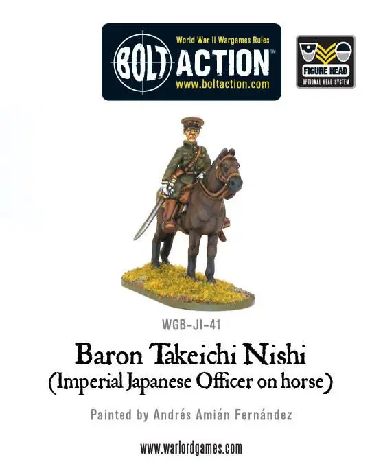 Baron Nishi (Imperial Japanese Officer On Horse) 1