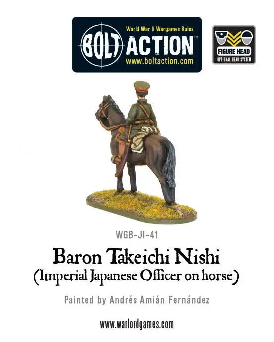 Baron Nishi (Imperial Japanese Officer On Horse) 2