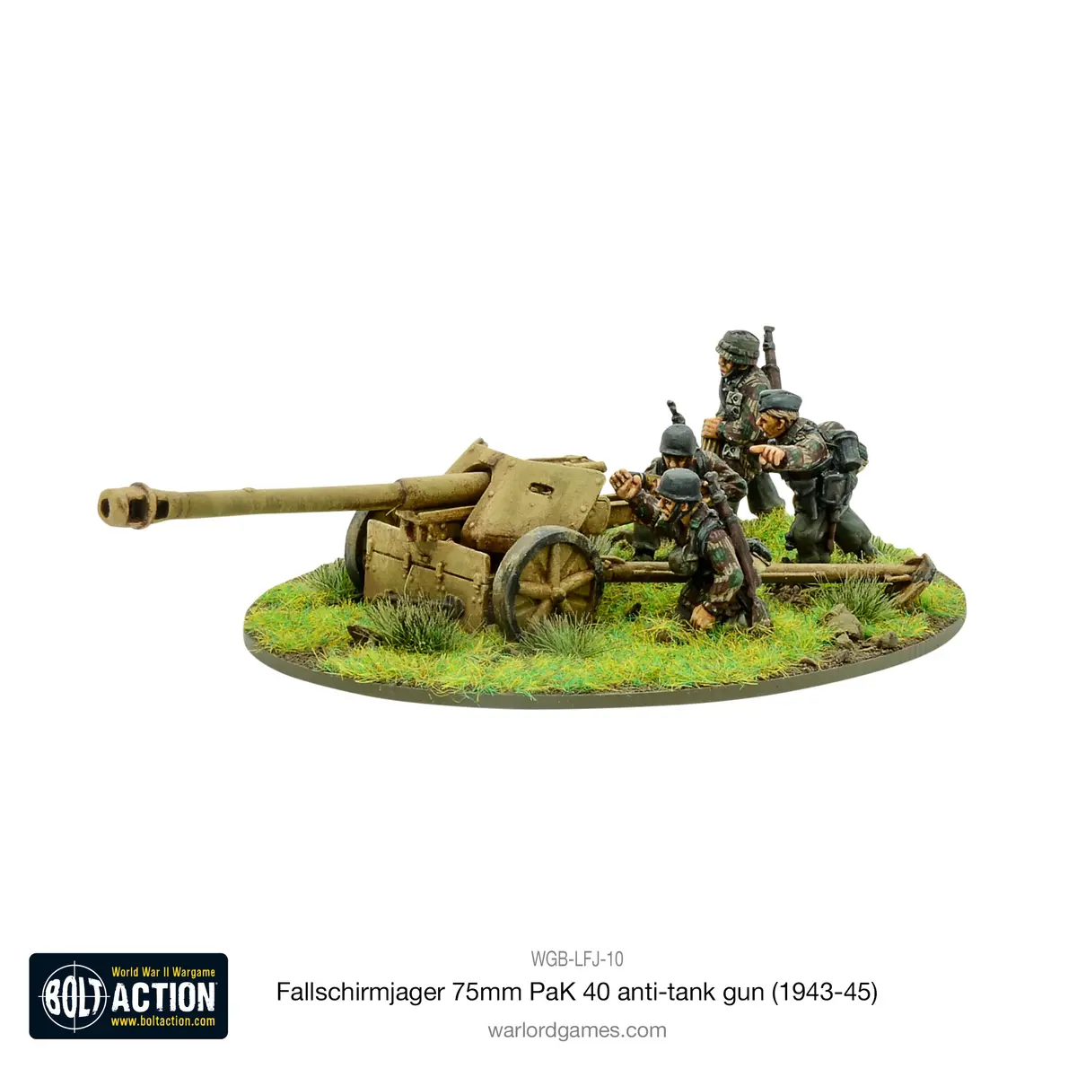 Fallschirmjager 75Mm Pak 40 Anti-Tank Gun (1943-45) 1