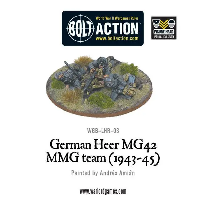 German Heer Mg42 Mmg Team (1943-45) 2