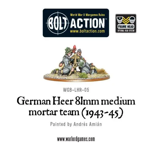 German Heer 81Mm Medium Mortar Team (1943-45) 1